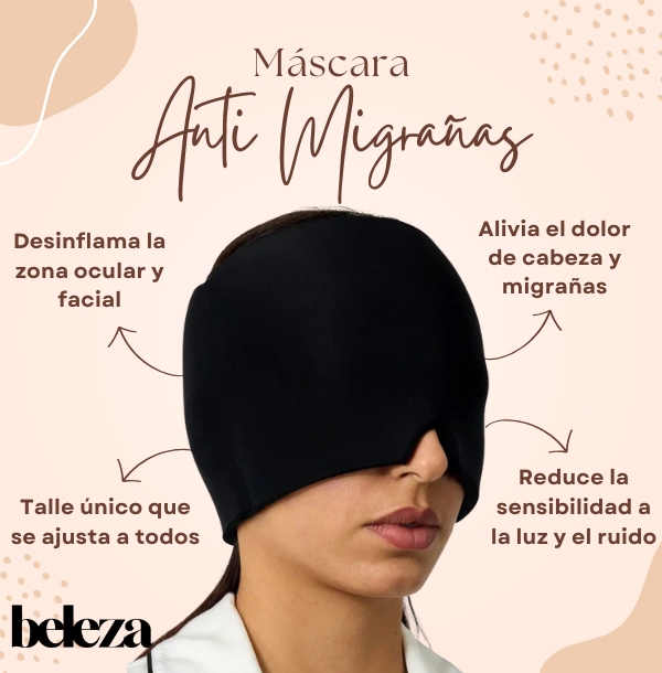 Máscara Anti Migrañas - Desinflamante | 2x1